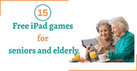 best free ipad games for seniors